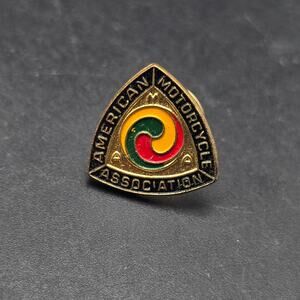 American Motorcycle Association Pin AMA Colorful Enamel Biker Bike Rider